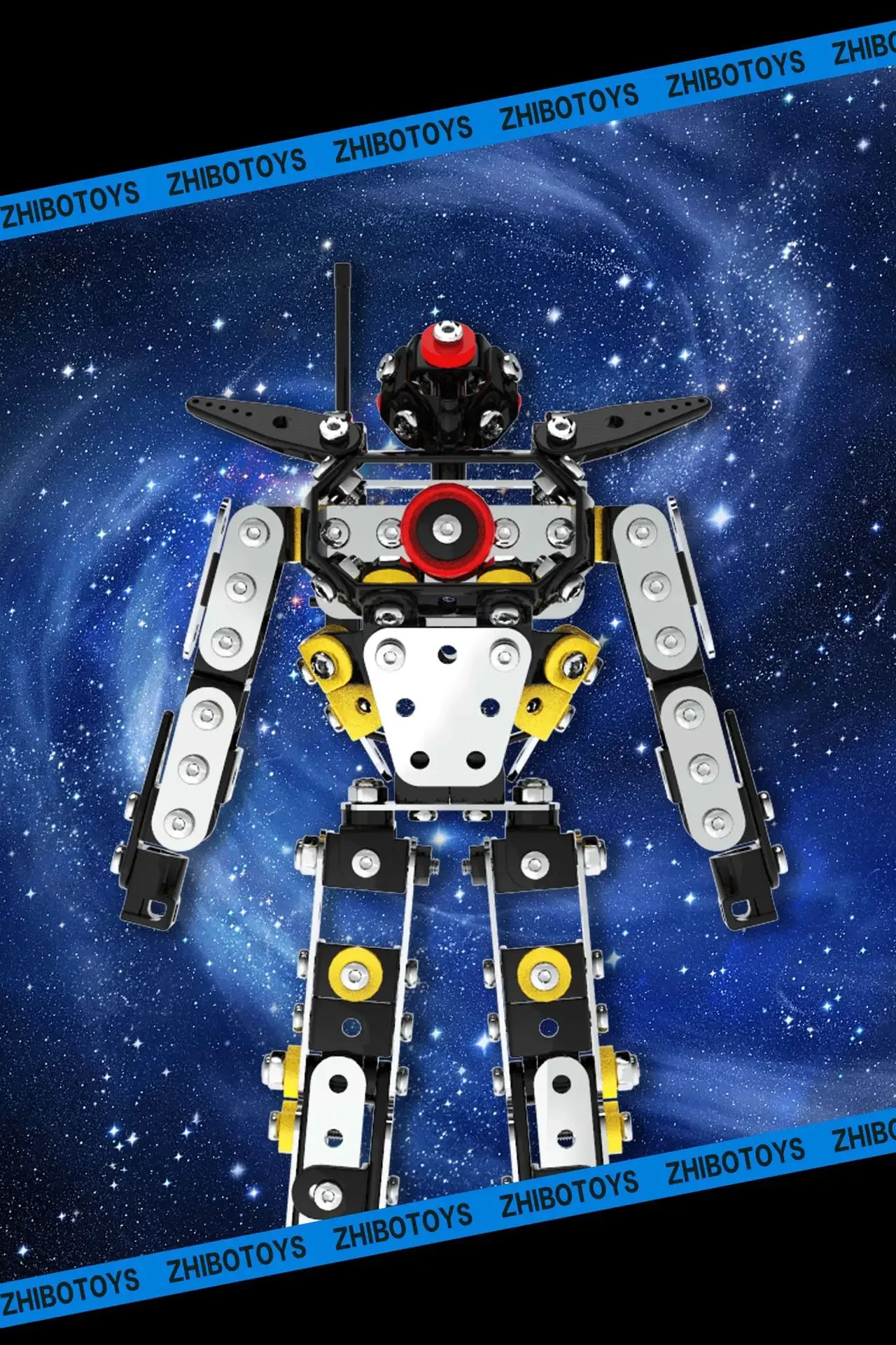 Mecha Robot Metal Model Building Kits para Crianças e Adultos, 3D Puzzle, Montagem Mecânica, Brinquedo Educativo, DIY