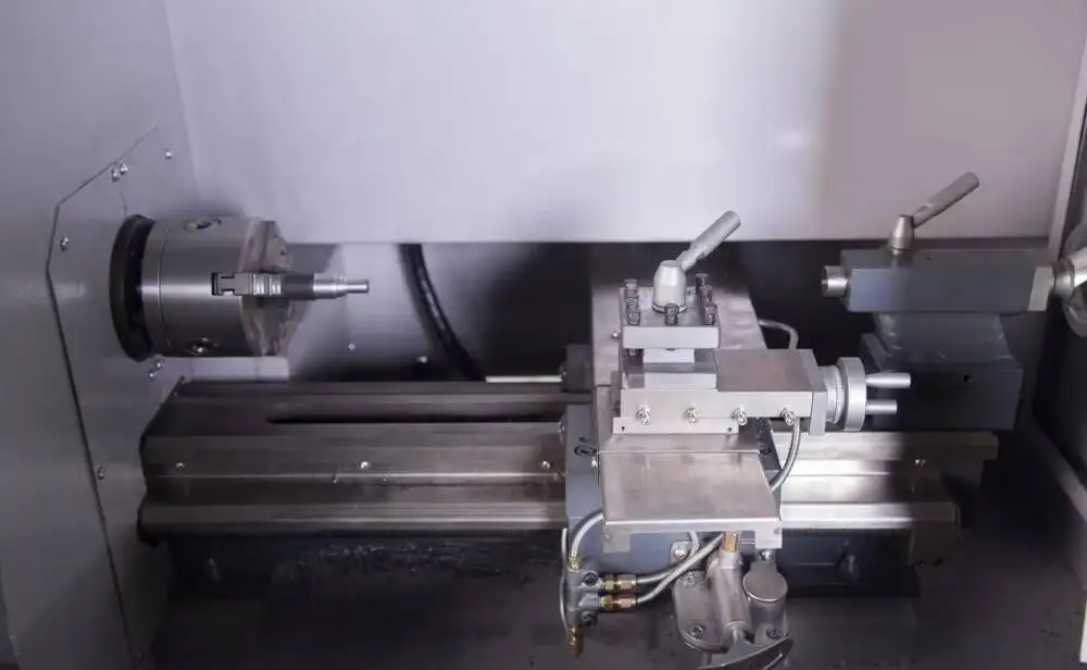 Máquina CNC de mini torno Cnc210 com preço mais baixo da China