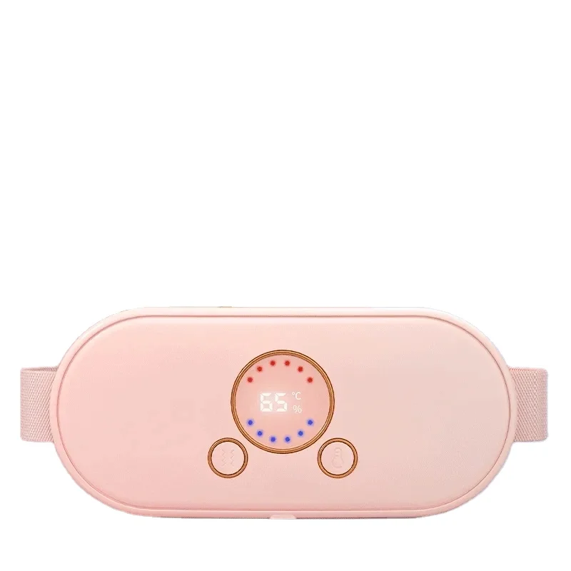 

Women's Comfortable Relaxation Abdominal Heating Massage Belt Body Vibration Relief for Menstrual Pain Hot Compress for Waist