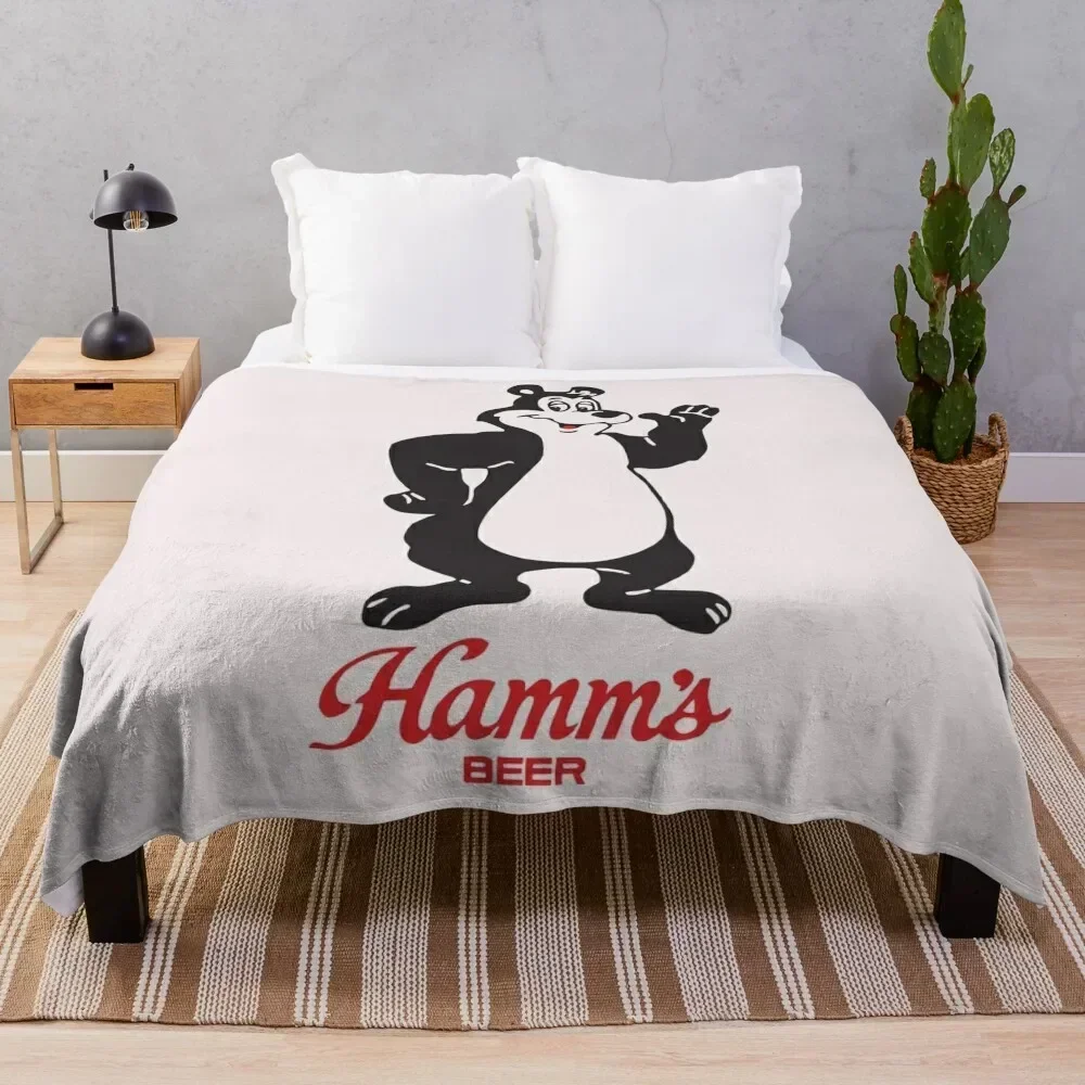 Hamm's Hamms Beer Retro Vintage Throw Blanket christmas decoration Plaid on the sofa Blankets