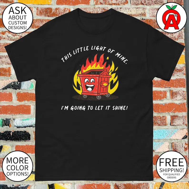 Футболка Shine On унисекс для мужчин и женщин