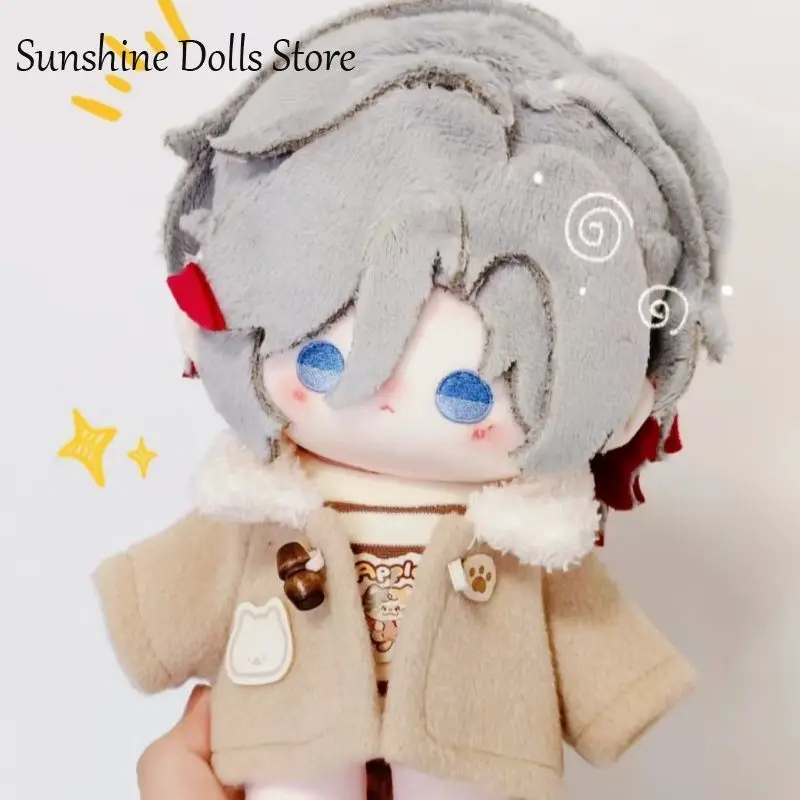 

Аниме-фигурка Illugac Genshin Impact: Красивый парень, хлопковая кукла для косплея, игрушка-скелет с сменной одеждой, плюшевая фигурка, рождественский подарок