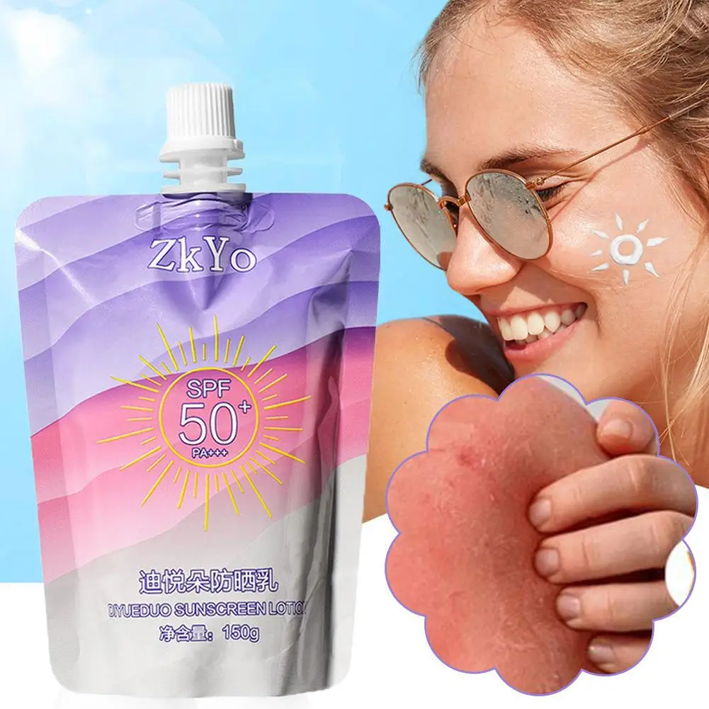 

150ml Sunscreen Whey Cool Long Lasting Waterproof And Proof Concealer Beauty 3-in-1 UV Sweat Care Health Skin Sunscreen R8X1