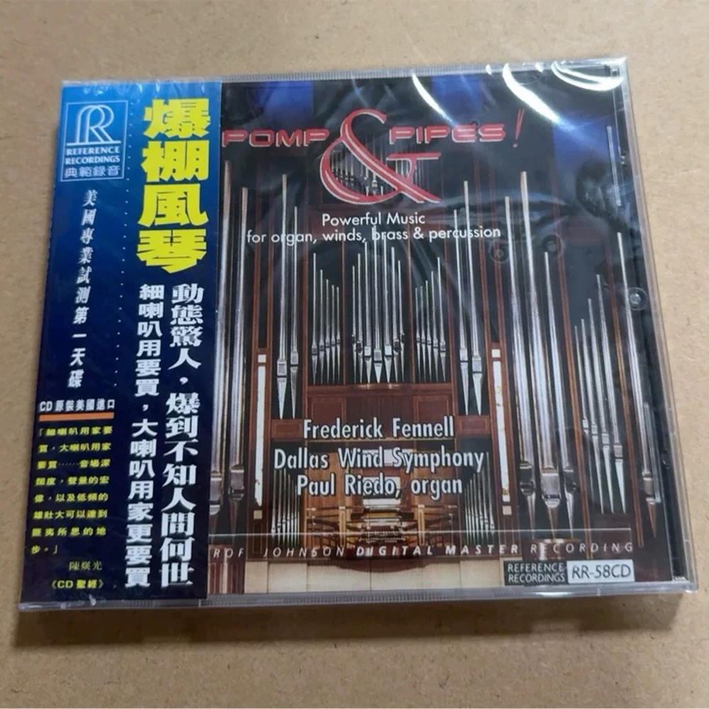 

Classic Frederick Fennell Paul Riedo Music CD Pomp Pipes Album The Vikings Music Record Cosplay Walkman Car Soundtracks Box Gift