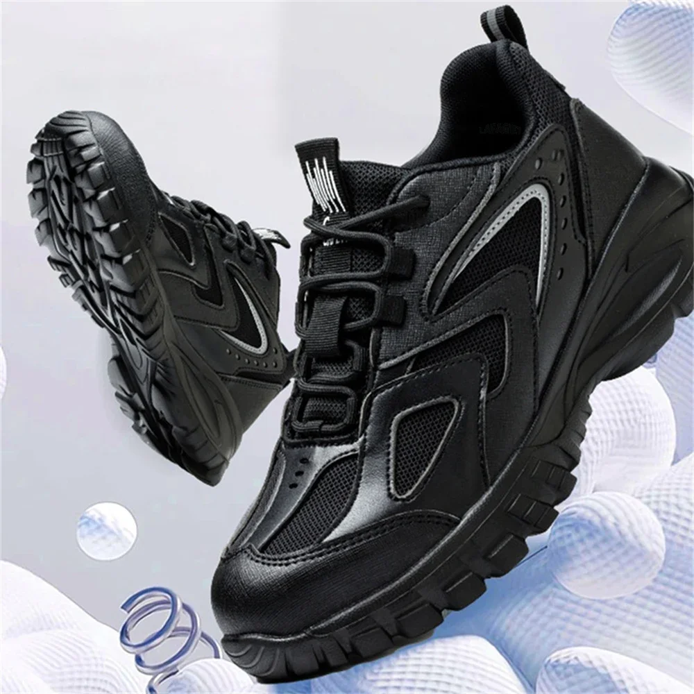 Steel Toe Safety Boots Men,Work Sneakers Indestructible Protective Working Shoes,Anti-smash Anti-puncture Work Safety Shoes