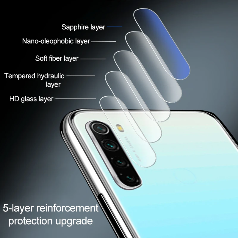 Protetor de Tela Cheia para Xiaomi, Redmi Note 13 5G Vidro Temperado, Redmi Note 13 Pro, Lens Glass, 6 em 1