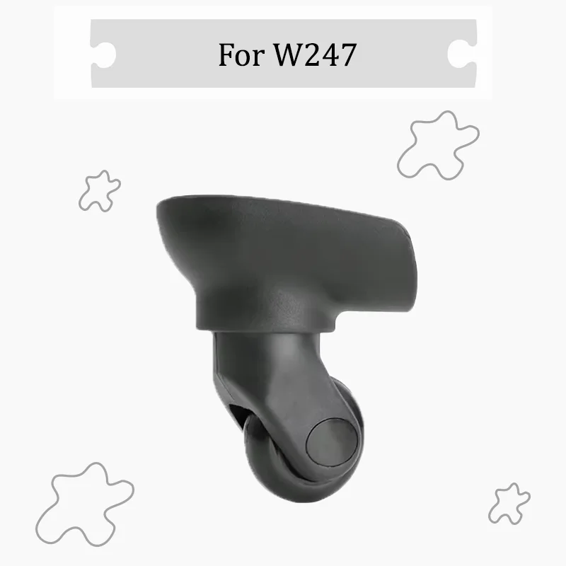 

For W-247 Professional Luggage Wheel Replacement Kit - Silent Spinner Wheels + Luggage Wheel Repair Screwdriver
