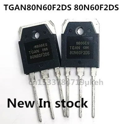 Oryginalne 2 szt./TGAN80N60F2DS 80N60F2DS IGTB 80A 600V TO-3P