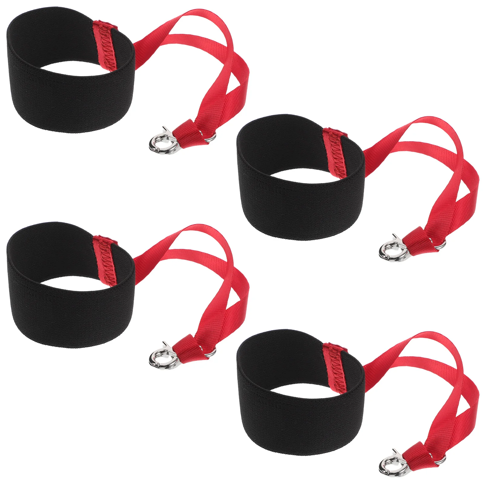 

4Pcs Ski Glove Wrist Leash Elastic Straps Sport Gloves Safety Carriers Winter Outdoor Glove Keeper String for Gloves