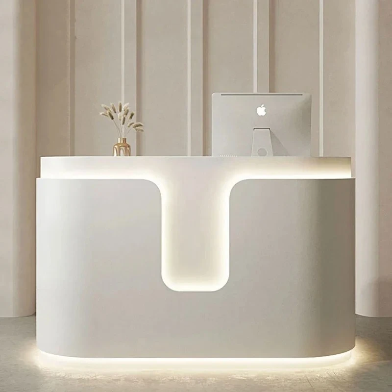 

Дизайнерские стойки ресепшн в итальянском стиле, современные стойки ресепшн для магазинов одежды и салонов красоты, мебель в стиле минимализм, HBRD