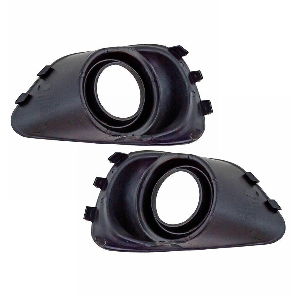 

Для Jeep For COMPASS 2011-17, противотуманная лампа, ободок противотуманной фары, пластиковая крышка 68109871AA, черная, улучшенная видимость