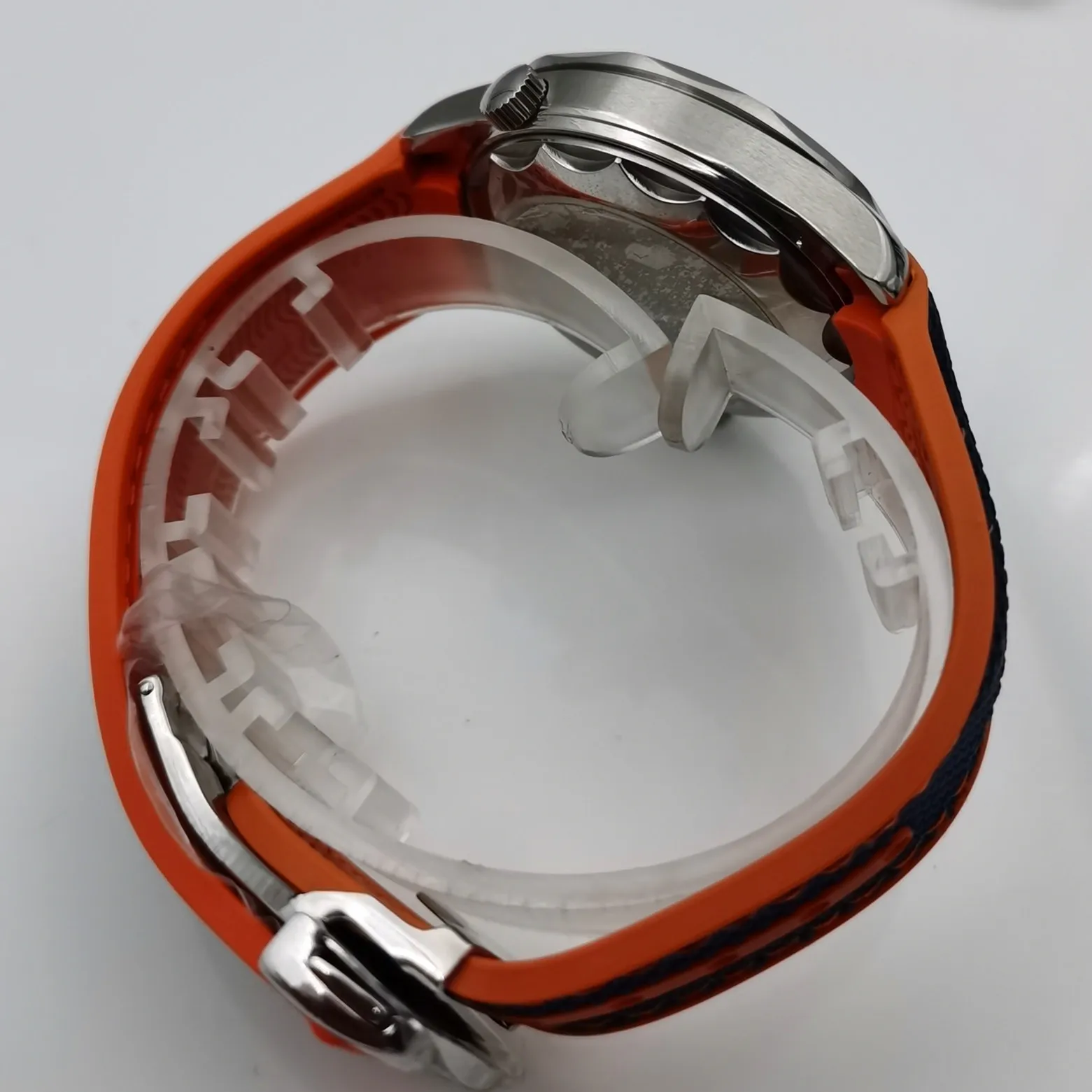 The New Gmt Dual Time Zone Displays Waterproof Stainless Steel Watch Japan Nh34 Nh34a Greenwich Automatic Movement