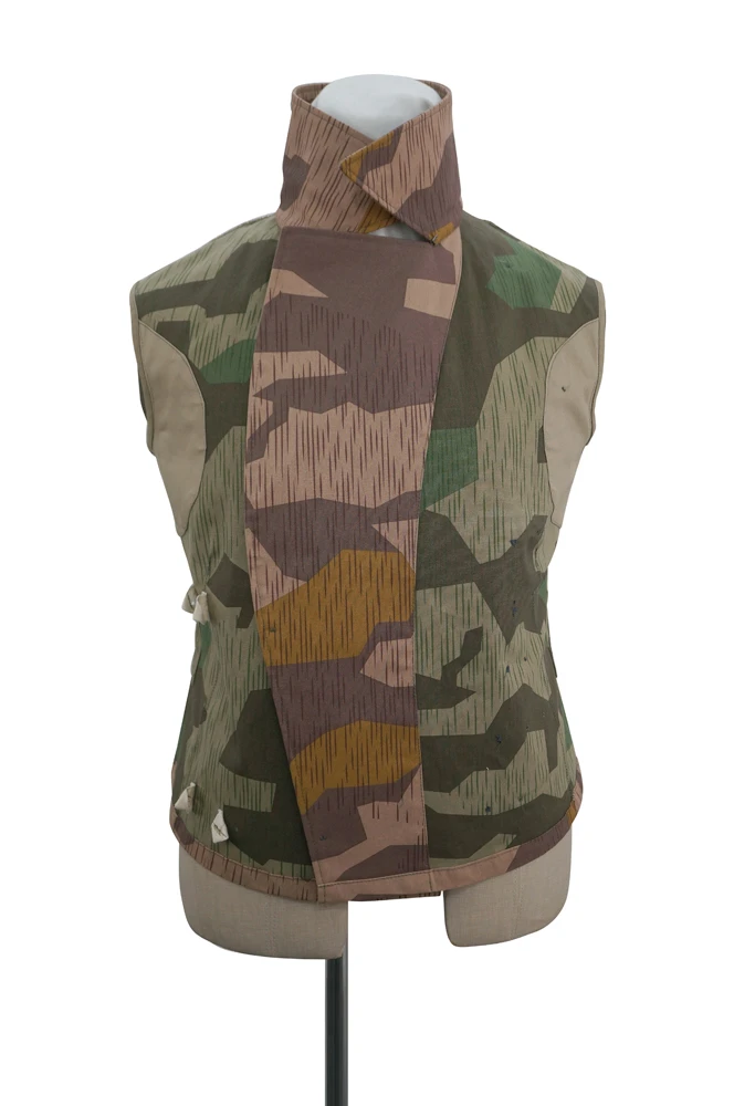 GUCC-008 WWII German Heer Splinter 41 marrón, chaqueta de camuflaje panzer envolvente Tipo I