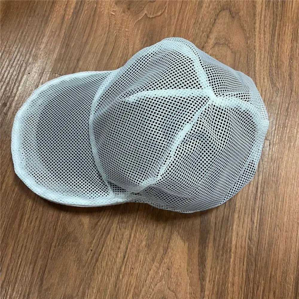 Protector Holder Baseball Cap Washing Cage Polyester Baseball Hat Washer Washer Hat Bag Dishwasher Laundry Wash Bags