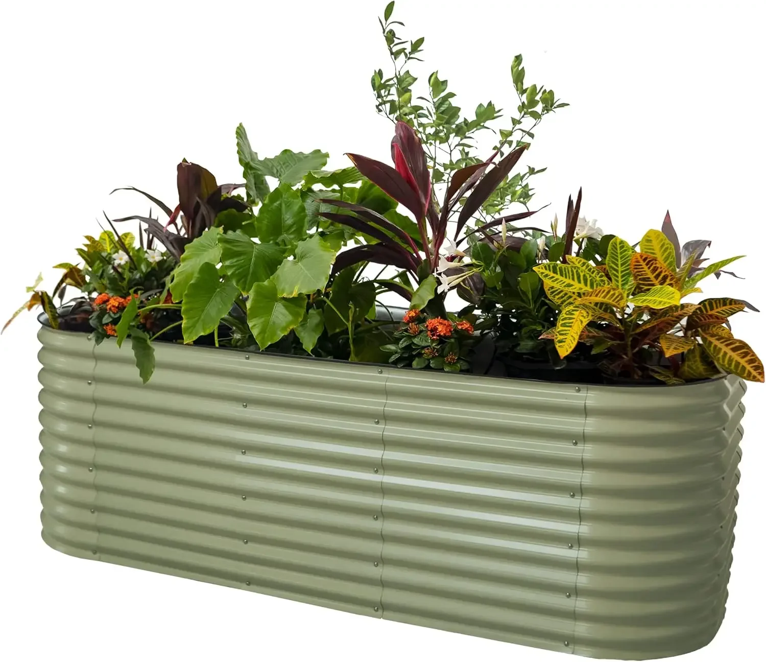 Extra Tall Raised Garden Bed Kits, Modular, Planter Box, Vegetables, Flowers, Fruits, 32 