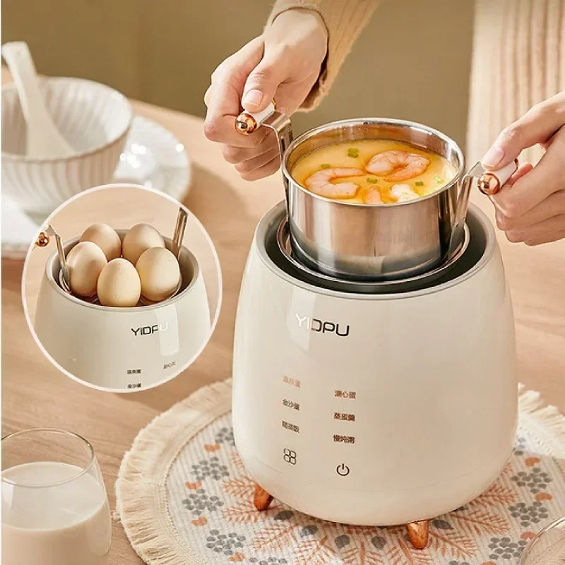 

400W Egg Steamer Multi Function Rapid Electric Egg Cooker Corn Milk Steamed Egg Fast 5 Eggs Boiler Steamer Cooking Tools 220V