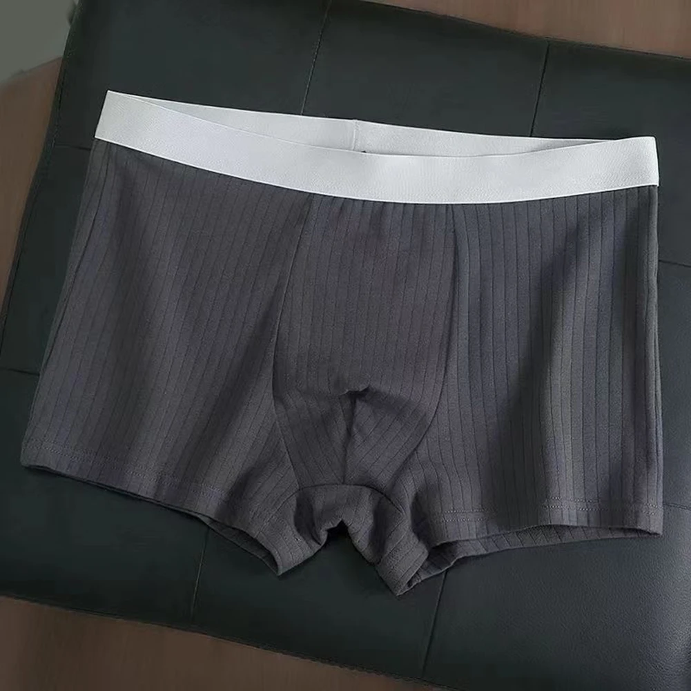 

Mens Boxer Briefs Comfortable Underwear Breathable Sports Large Size Intimates Male Underwear Boxers Soft Panties Shorts