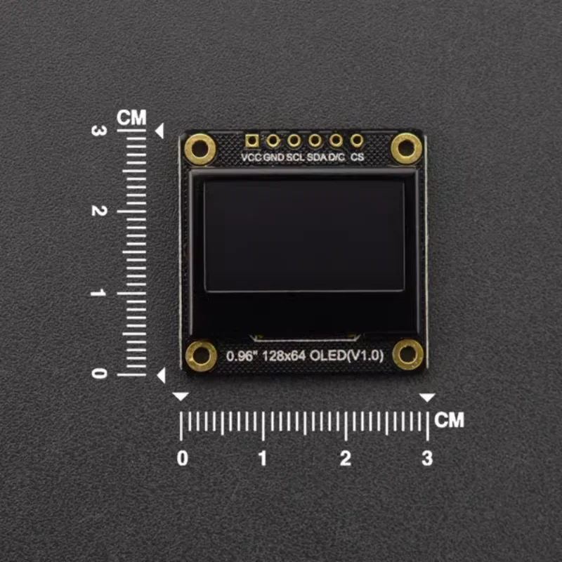 0.96 "128x64 IIC/SPI OLED monochromatyczny ekran wyświetlacza