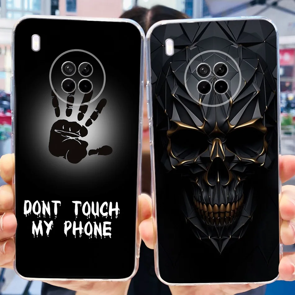 For Huawei Y9a Case Huawei Nova Y9a FRL-L22 FRL-L23 NovaY9a Y 9A Fashion Cool Pattern Soft Silicone TPU Phone Cases