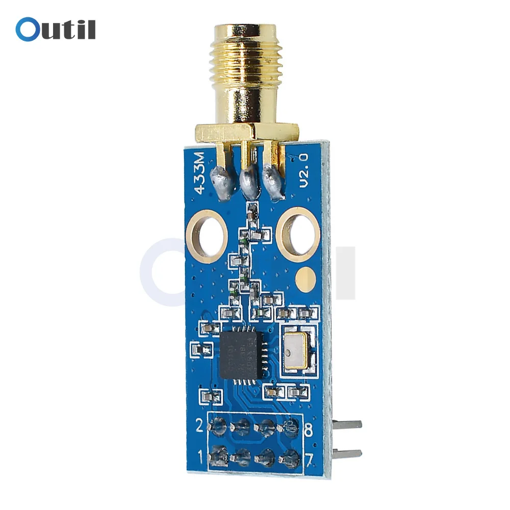 Módulo inalámbrico CC1101 con antena SMA, módulo transceptor inalámbrico para Arduino 387MHz-464MHz