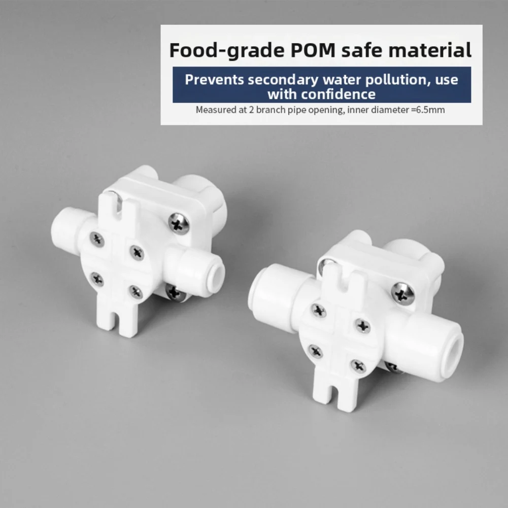 2025 New Adjustable RO Water Pressure Regulator Valve With Quick Connect Fittings, Anti-Hammer For Home Bathroom Plumbing