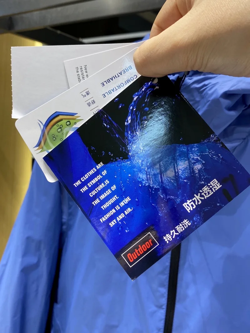 الراقية في الهواء الطلق خفيفة الوزن المحملة واقية القطن Jaet الرجال Faionable يندبروف ملابس قطنية مقاومة للماء للخريف و...