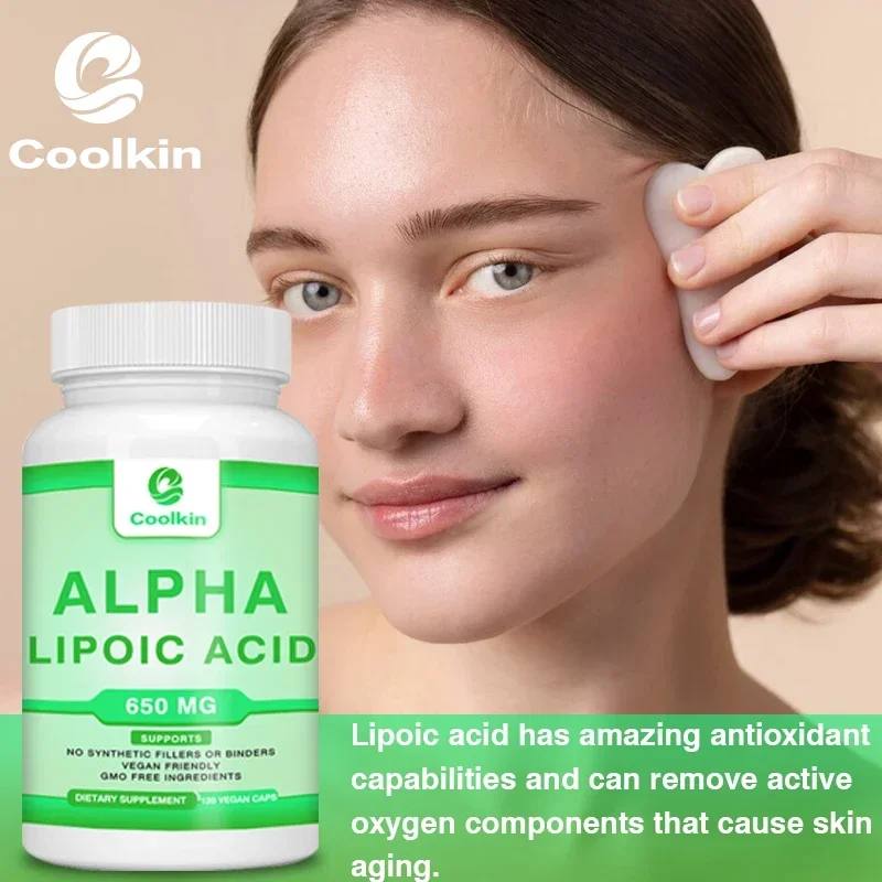 

Alpha Lipoic Acid - ALA Supplement Antioxidant for Nerve, Energy & Metabolism Support
