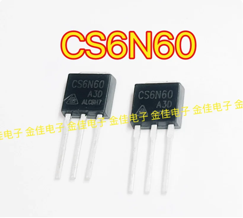 20pcs CS6N60A3D CS6N60 N-channel MOS Field Effect Direct Insertion Tube TO-251 6A600V