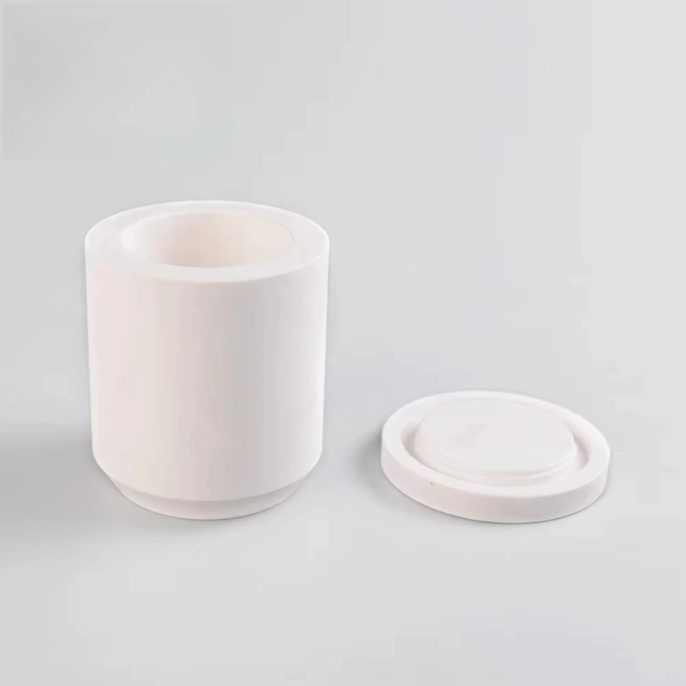 

50 мл керамическая банка для шаровой мельницы из глинозема 92% с крышкой для шаровой мельницы