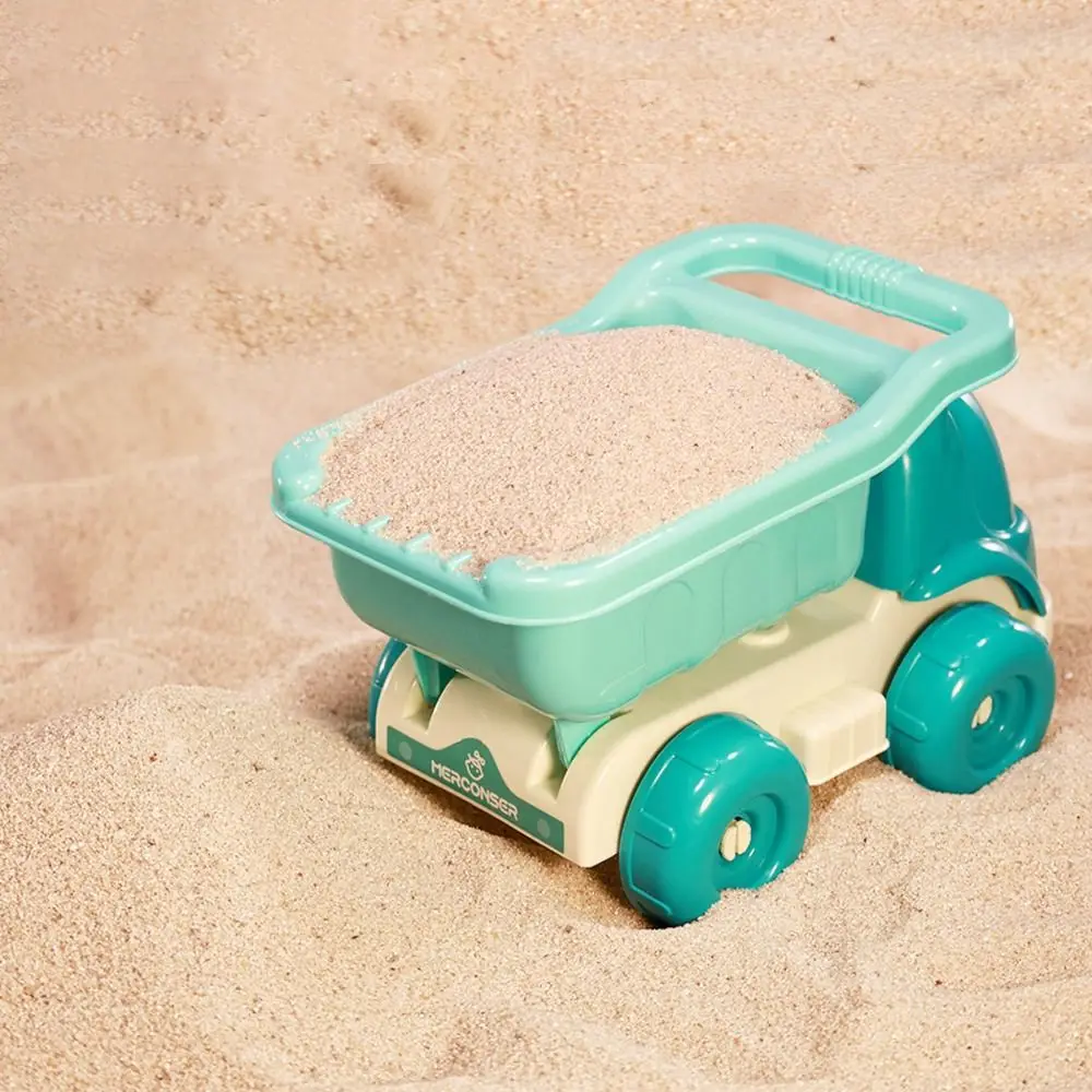 5/13/18Pcs New Plastic Beach Set Colorful Hourglass Tower Beach Sand Set Water and Sand Play Beach Sand Summer Gift