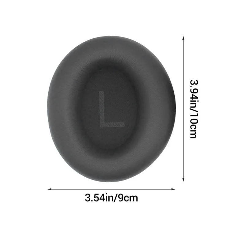 Pair of Headphone Cover for Anker Q45 Soundcore Life Headphone Easily Replaced Headphone Protector Sleeves Buckle Earpad