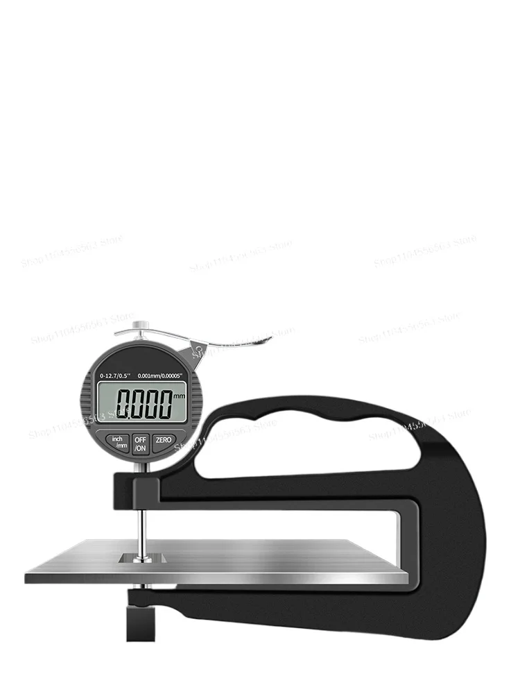 

"Digital Thickness Gauge - Deep Throat Micrometer for Paper/Auto Film Precision Measurement"