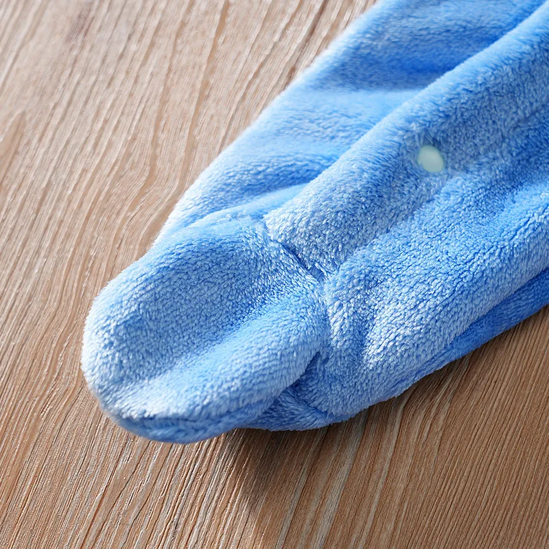 ملابس الطفل لطيف الكرتون ثلاثية الأبعاد ديناصور الفانيلا لينة 0-18 الفتيان والفتيات الخريف والشتاء طويلة الأكمام حقيبة الطفل بذلة القدم #6