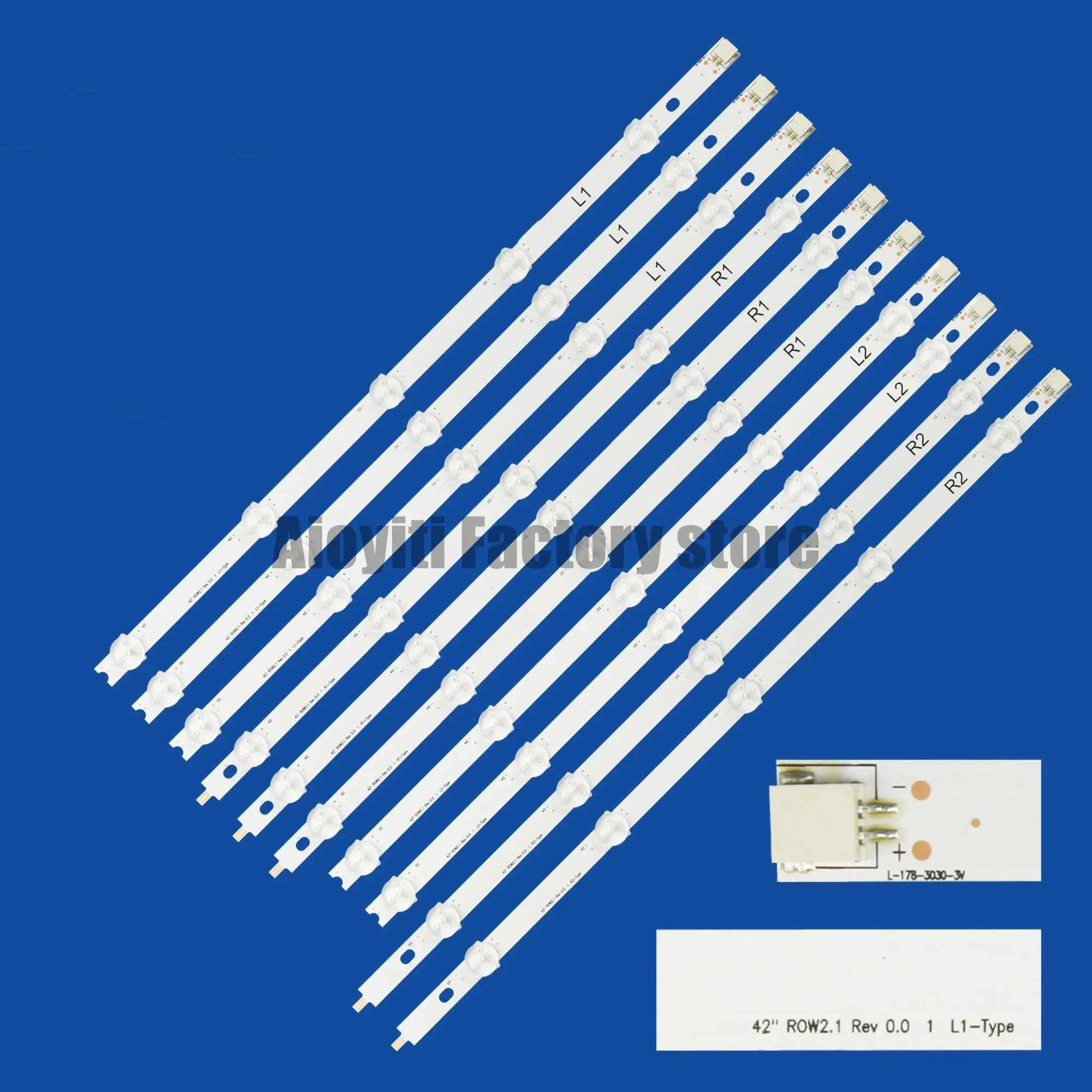 LED Backlight Strip For  42LN575S 42LA615V 42LN570S 42LA620V 42ln5110 42ln5400 42ln542v 6916L-1386A 6916L-1387A 6916L-1388A