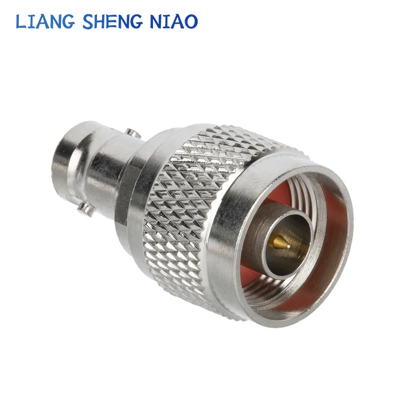 1pcs N Male TO BNC Female Connector BNC Female Jack To N Type Male Plug RF Coax Connector Straight Adapter L16