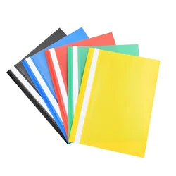5 Pack A4 Project Folder, Presentation Project Folder, A4 Report Document File Transparent Cover