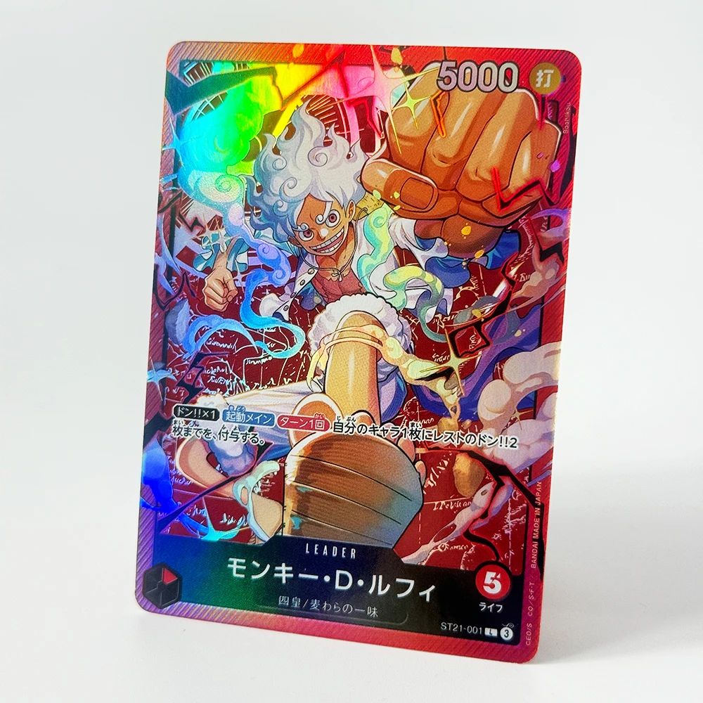 One Piece Card Japanese Leader Card Monkey D Luffy Zoro Sabo Kuzan Captain Kid Collection Anime Card Hobby Replica Proxy Cards