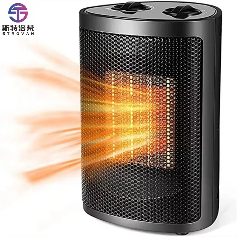 

STLF Portable Small Indoor PTC Instant Heating Electric Fan Heater for Room Desktop