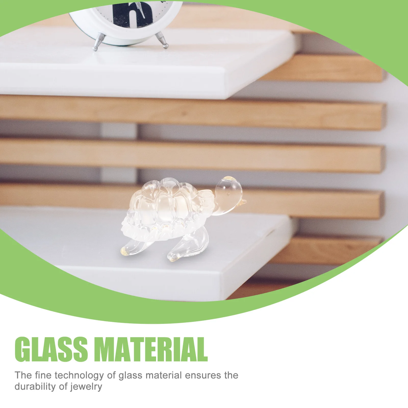 

Home Decor Turtle Room Glass Artwork Household Decorations Figurine for Ornament Tabletop