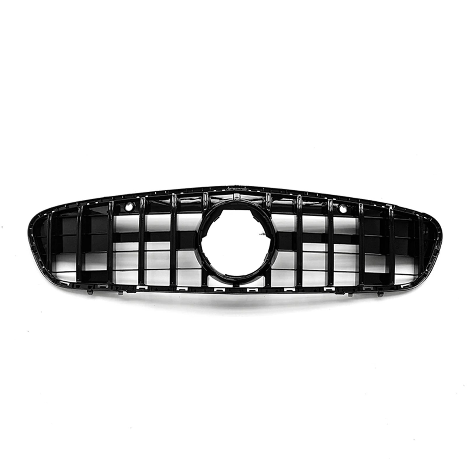 Car Upper Bumper Front Grille Racing Grill Hood Mesh For Mercedes Benz R231 SL550 SL63 2017-2023 GT GTR