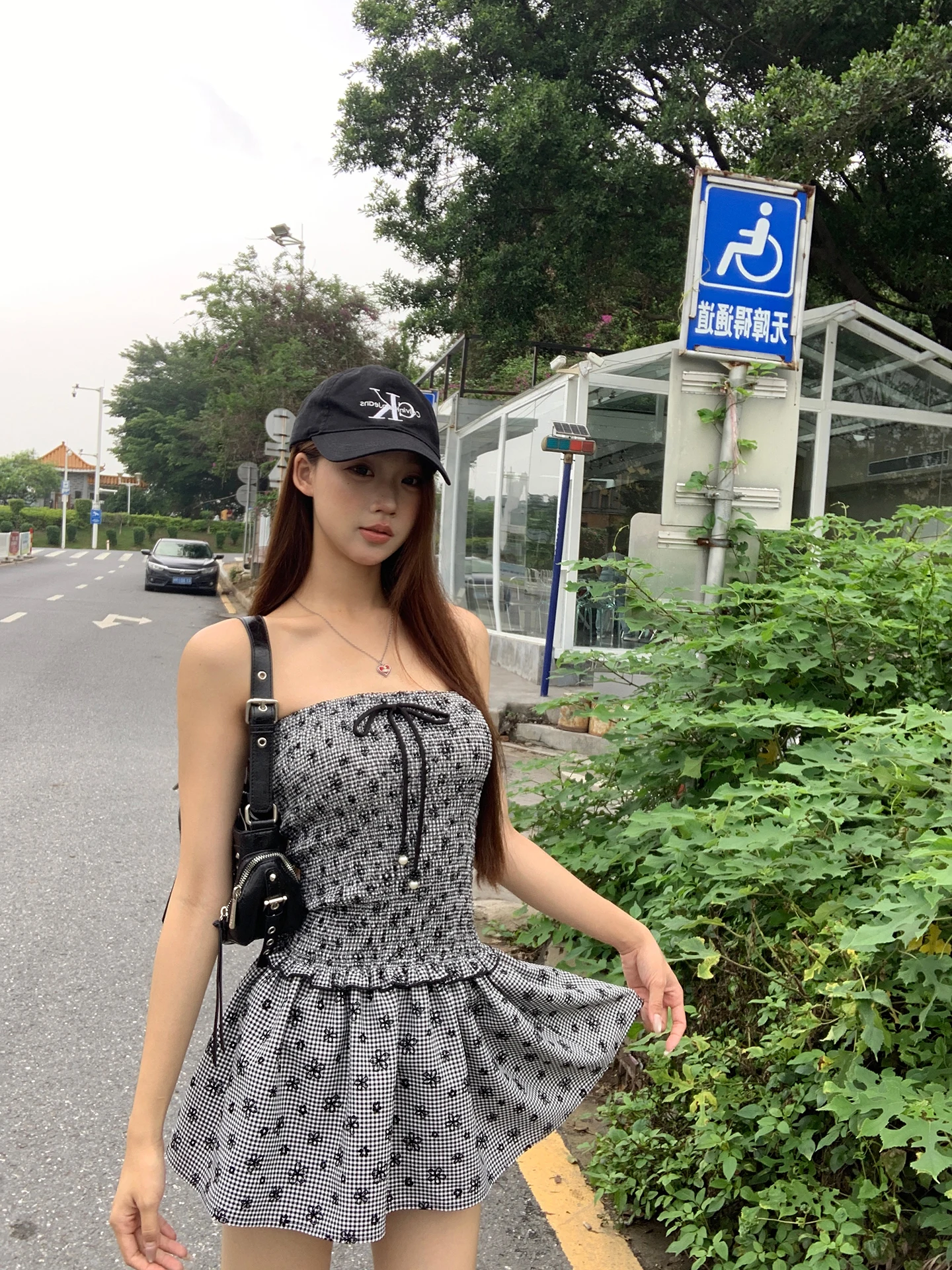 فستان نسائي بدون أكمام بقصة ضيقة وخصر مرتفع على شكل حرف H من ألياف البوليستر، تصميم جديد لصيف 2023، نمط G، مناسب للعمل وبسيط #3