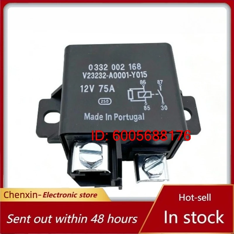 New 1pcs/lot 0332002168 Automotive Excavator Relay V23232-A0001-Y015 12V