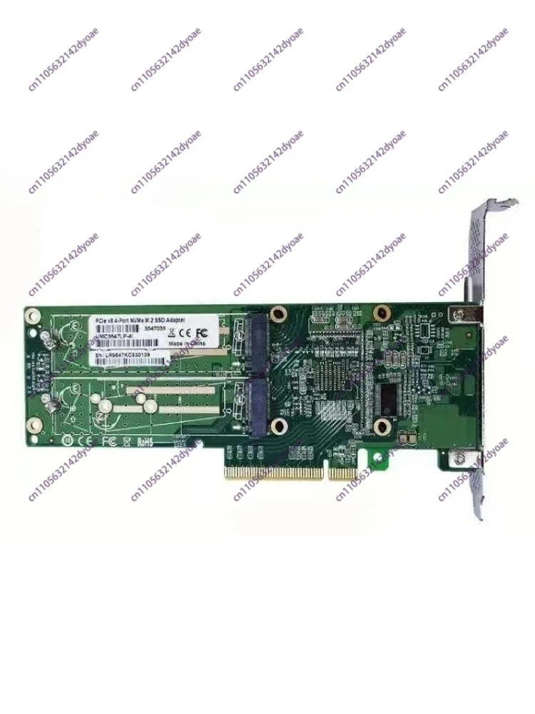 Expansion Card PCIe 3.0 X8 To Quad M.2 NVMe SSD Swtich Adapter Card for Servers-LRNV9547L-4I 4 Port PCI-E Riser