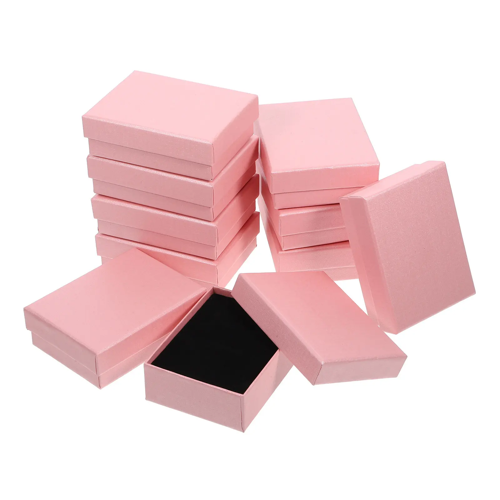 

10Pcs Jewelry Boxes for Gifts Bulk Small Gift Boxes Jewelry Packaging Necklace Earring Ring Storage Decorative Protective Case