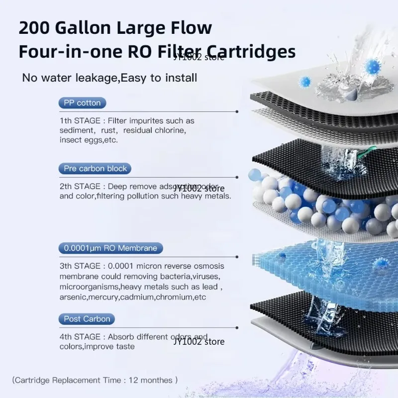 Home Smart Faucet Tap Water Dispenser with Hot Cold Water Reverse Osmosis RO UVC Filter Jug Hydrogen Water Machine