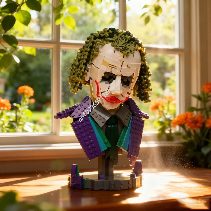 1091pcs MOC Joker Super Heroes DCD Batmansed UCSed Model Toy Building Blocks Construction Assemble Christmas Gifts DIY Idea Kids