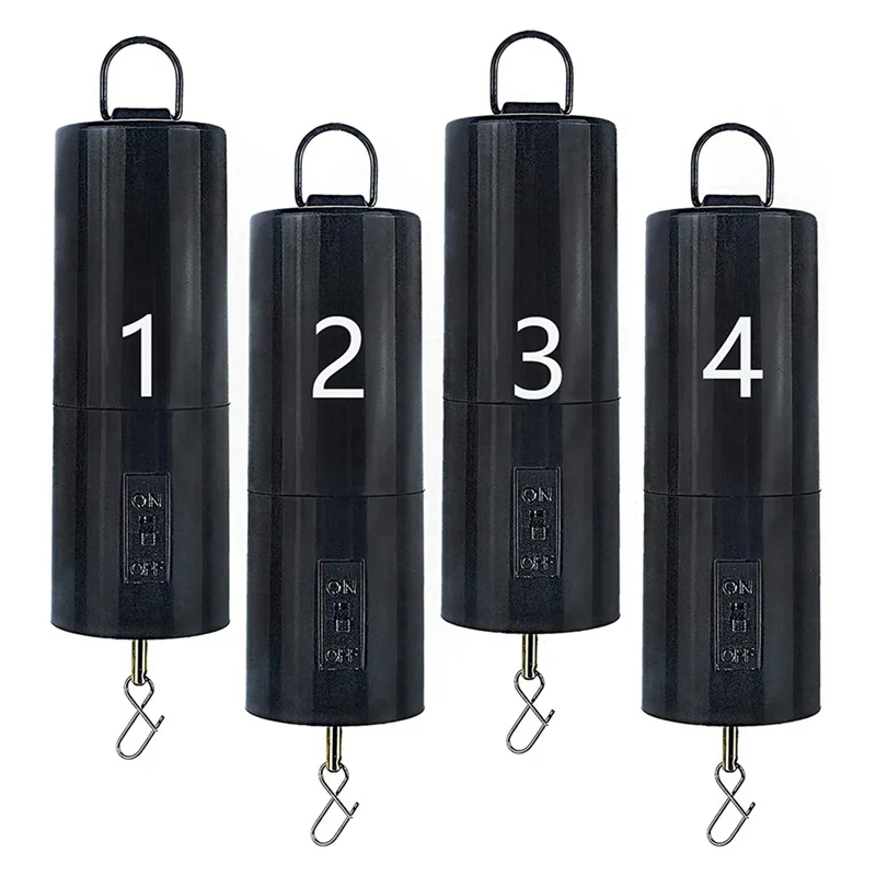 4Pcs Wind Spinner Motor Hanging Display Motor Battery Operated Rotating Motor Multi-Purposes for Wind Spinner Yard Decor