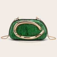 Fashion Women's Handbag Bride Metal Gold Women Luxury Evening Banquet Clutch Bag Shoulder Wedding Purse Party Crossbody Bag - Image 4
