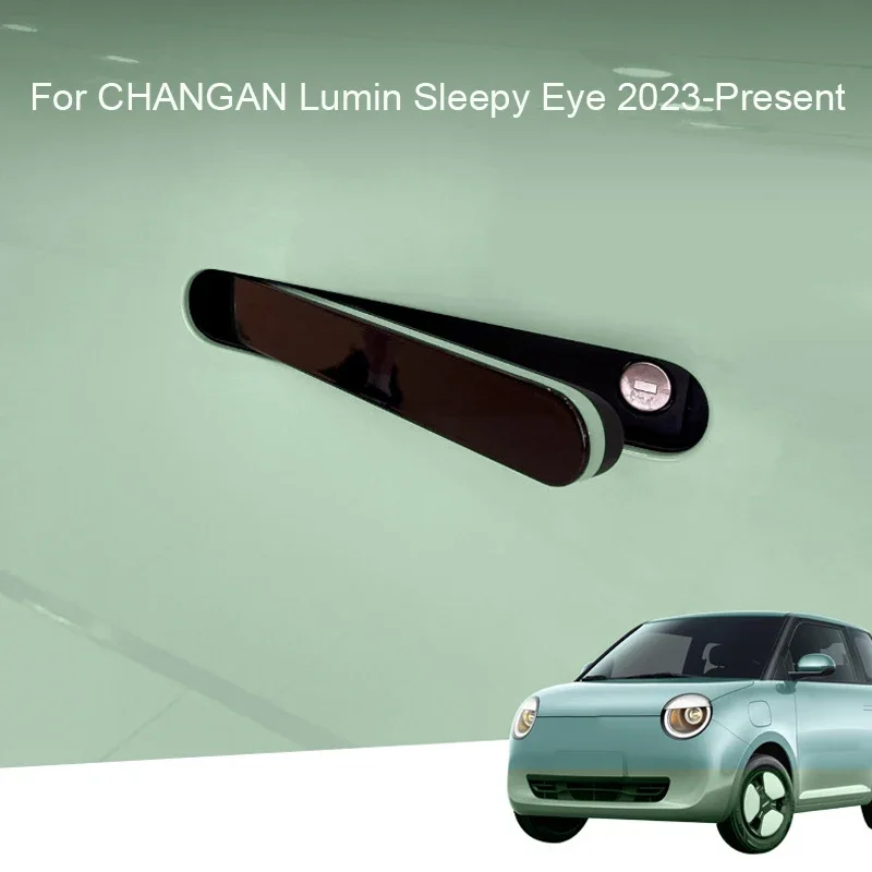 

Для CHANGAN LUMIN Sleepy Eye 2023-2026: 2 шт. накладки на дверные ручки из ABS-пластика, защита от царапин, водонепроницаемые, аксессуары для защиты внешних дверей автомобиля