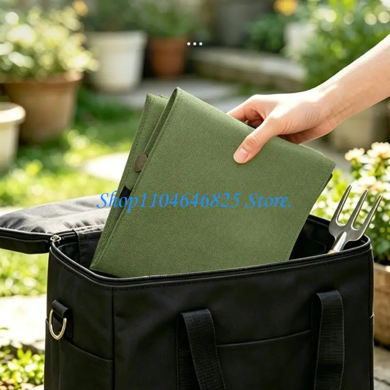 Foldable Gardening Cloth for Soil Mixing and Houseplant Care 130x80x10cm